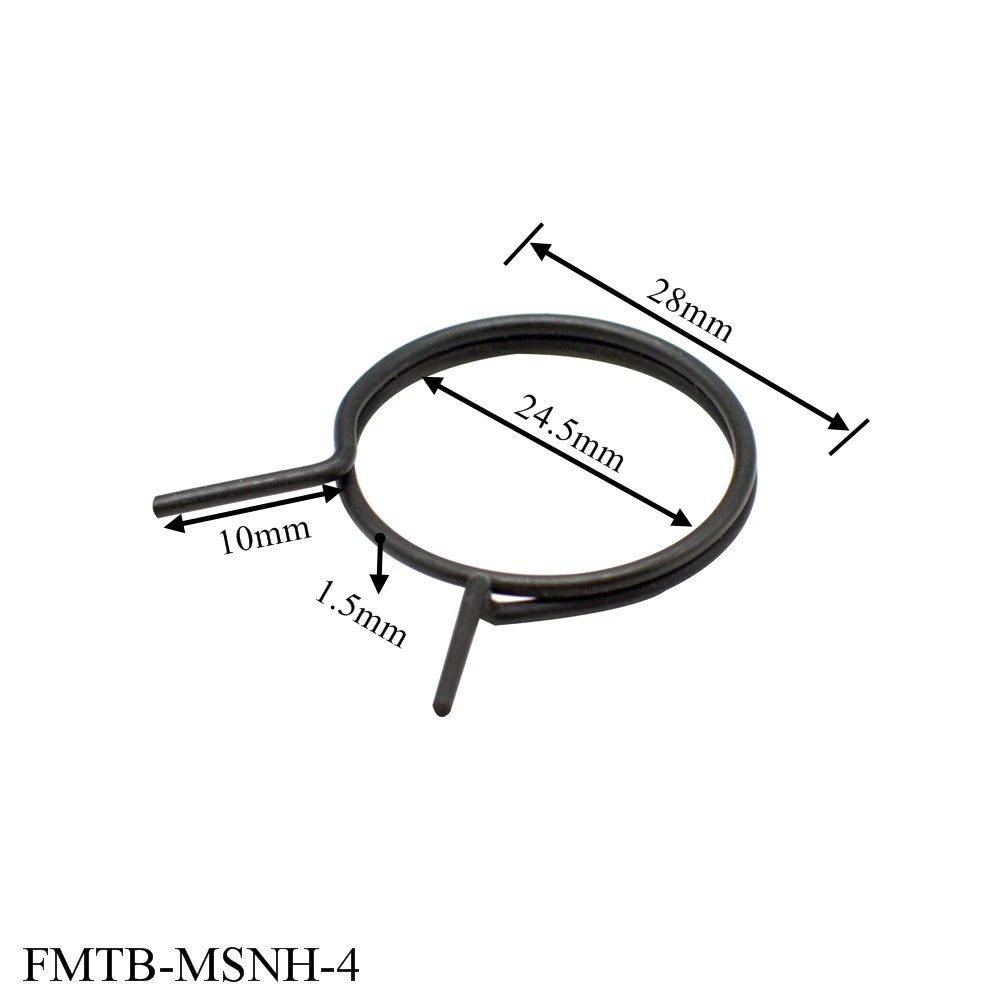 

5Pcs Door Handle Springs Internal Door Lever Knob Latch Replacement Coil Torsion Spring For Repair Anti-theft Door Reset Torsion