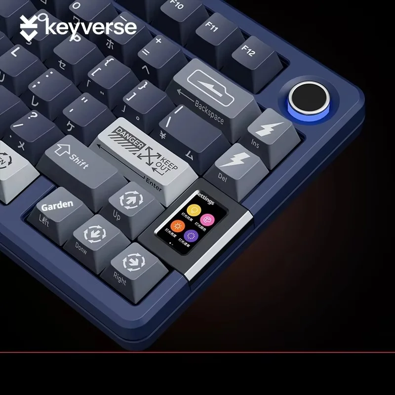 Keyverse Infi 75-клавишная механическая клавиатура с трехрежимным световым эффектом RGB