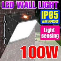 led%c2%a0outdoor wall light ip65 waterproof garden lamp street light 60w 80w 100w 120w balcony led bulb exterior courtyard lighting