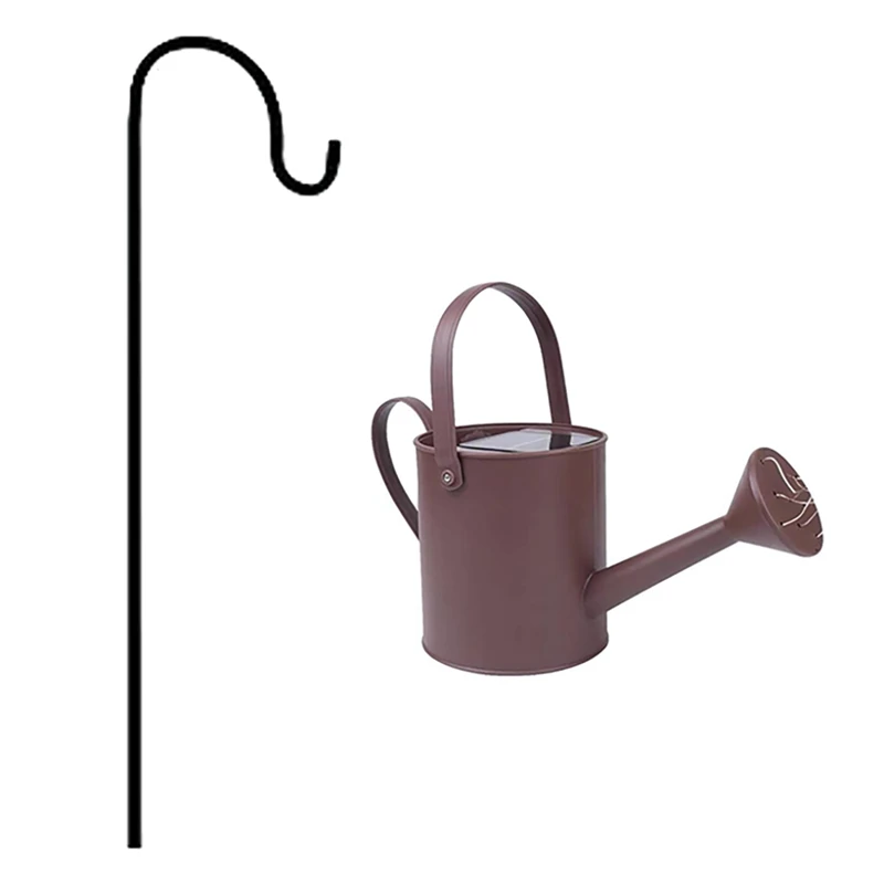 

Solar Watering Can With Light Chain Outside Garden Lights For Garden Watering Can Lights Decoration
