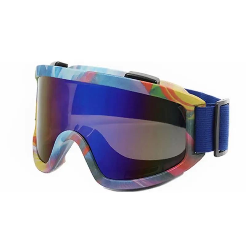 

Colorful Tactical Goggles Anti-fog Glasses For Man And Women Ski Goggles Heat Cutoff Skiing Eyewear Pc Goggles Bright Googles