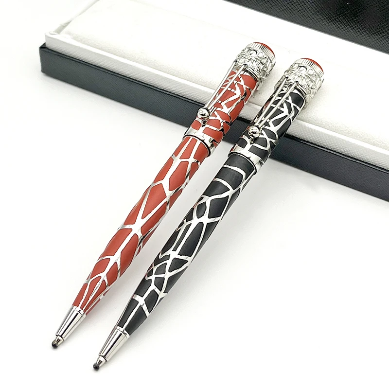 

LAN MB Red Black Inheritance Series Rollerball Ballpoint Pens Luxury Limited Edition Office Stationery With Star