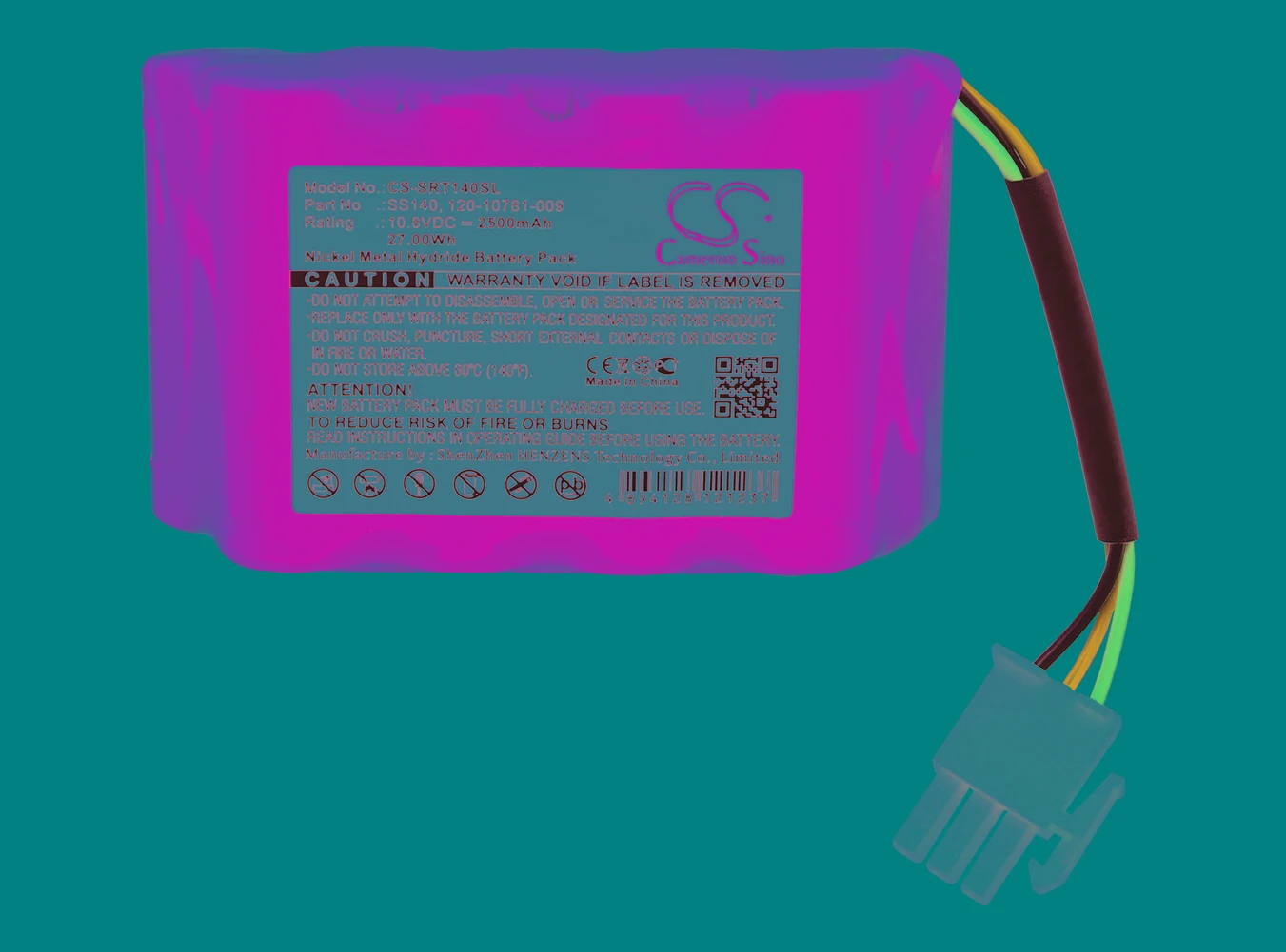 

Cameron Sino 2500mA Battery for SUNRISE TELECOM SDH,SSMTT,SSxDSL,T10,T3,xDSL,xDSL MTT METERS 120-10781-009,SS140