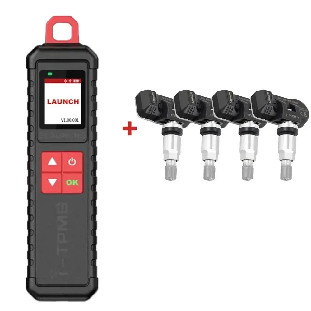 

LAUNCH X431 i-TPMS Инструменты для диагностики давления в шинах Активируйте датчик TPMS 315/433 МГц Программирование Обучение Сброс и кодирование PK TSGUN