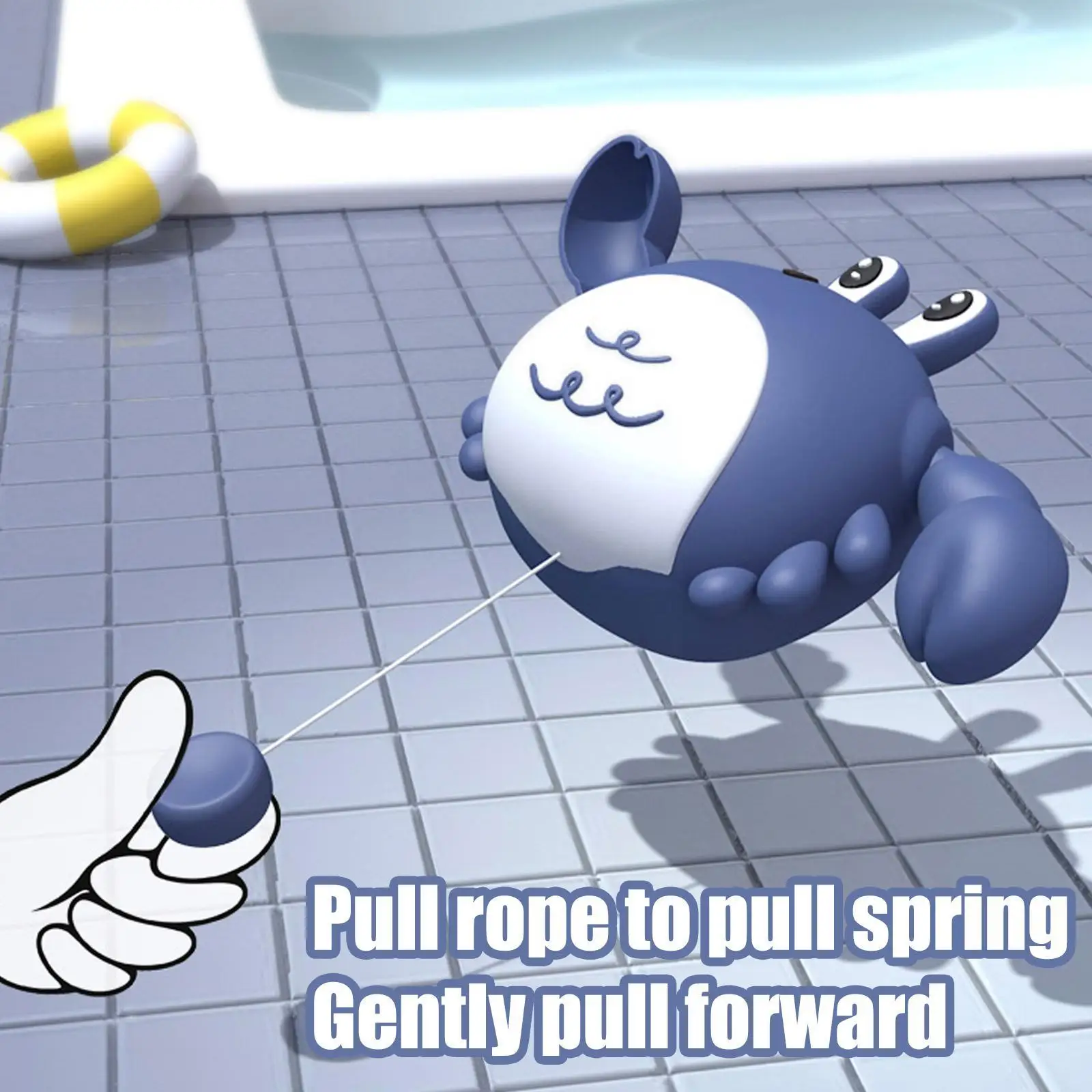 Baby Bath Toys Crab Clockwork Infant Water Classic Toy Beach Toys Pool Games Toy For Baby Bath Water Tub Summer Toy Kids Gi F9A1