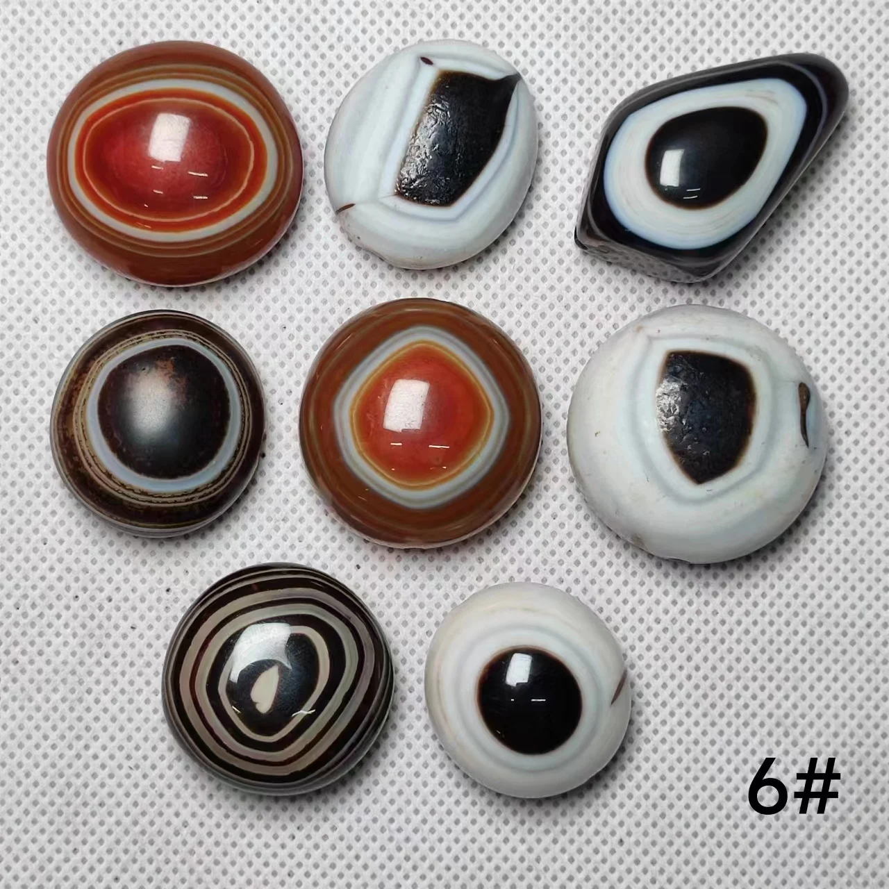 8 шт./партия очаровательные бусины для глаз 25 мм