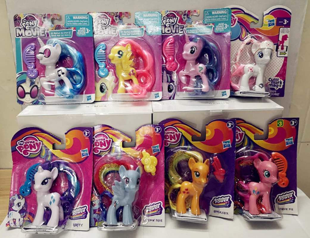

Hasbro Original My Little Pony Action Figure Kid Toys Twilight Sparkle Doll Kawaii Model Ornaments Girls Boys Gift