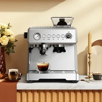 gzzt 20bar automatic espresso coffee maker machine grindingmilk frothing americano mocca cafe latte italian pump grinder