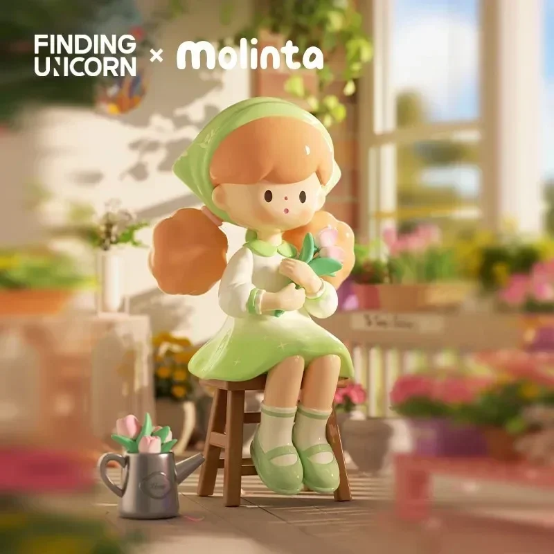 Фото Коллекционная серия Finding Unicorn Molinta Minor Holiday: Оригинальные игрушки-сюрпризы в закрытых коробках, милые аниме-фигурки, украшения, подарки №2