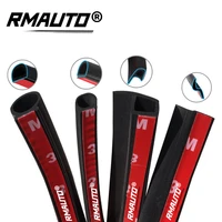 rmauto 2m car door seal strip rubber seal d z p type with waterproof trim noise insulation anti dust soundproof weatherstrip