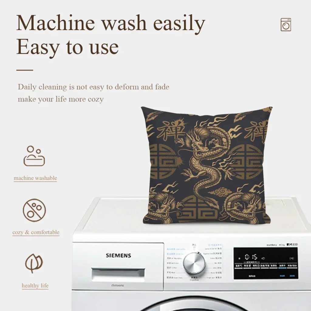 Дракон древнее золото японская мифология существо узор для спальни стул