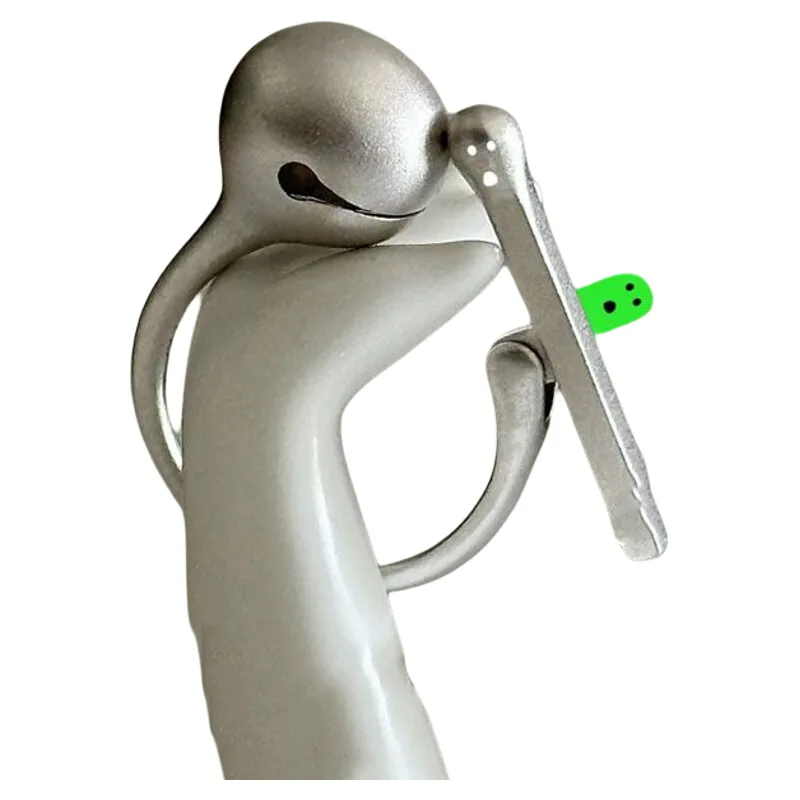 Стук и заслуживание китайский блок кольцо креативный дизайн расширенный рабочий