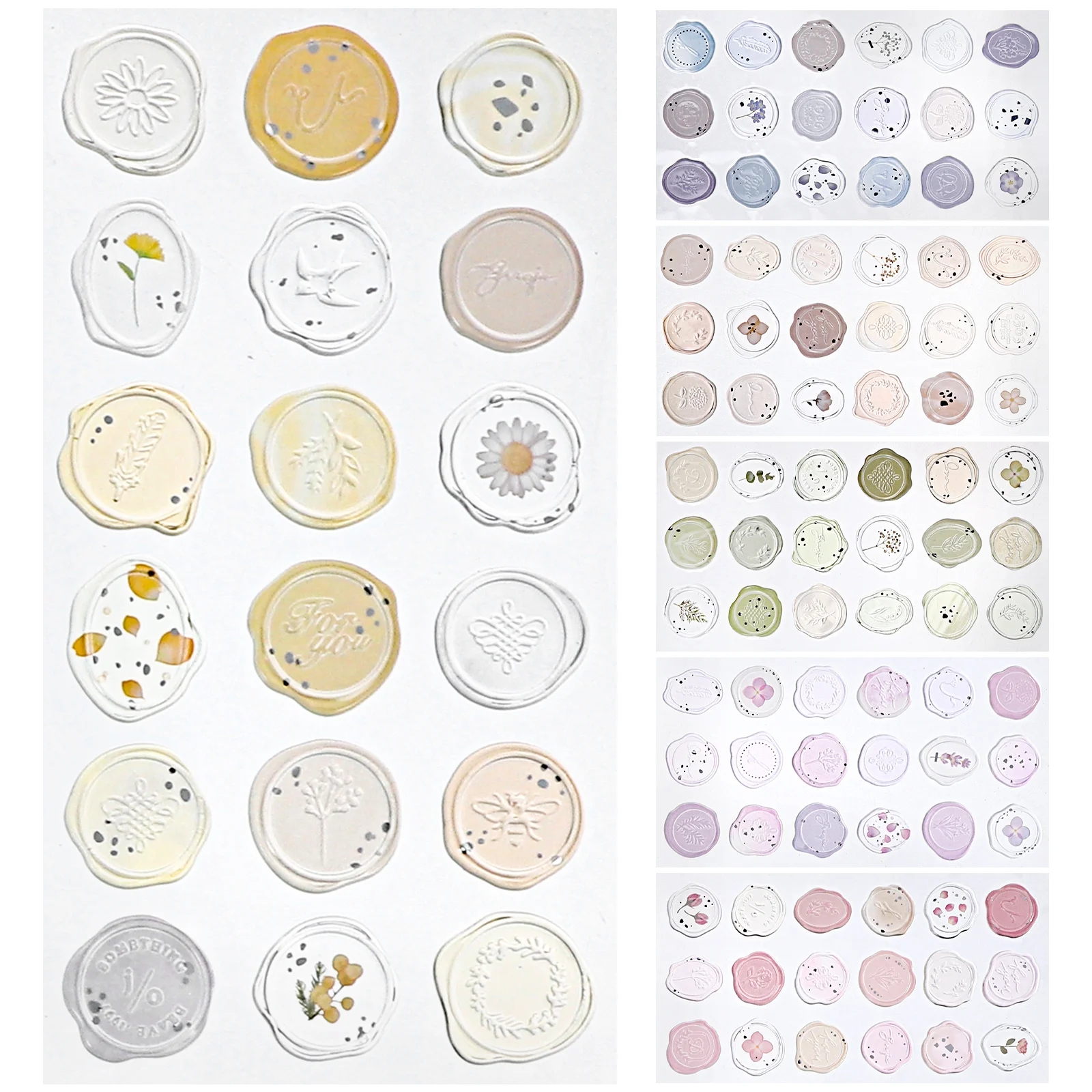 

6 листов, Подарочные герметичные конверты