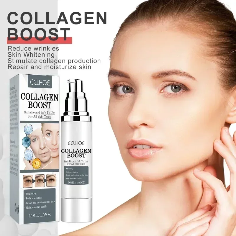 Eelhoe Collagen Boost Serum Антивозрастной корректор темных пятен Крем от морщин Fade Fine Lines
