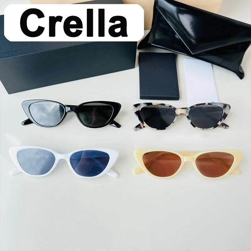 

Crella GENTLE YUUMI Women's Sunglasses For Man Glasses Vintage Luxury Brand Goods Designer Summer Uv400 Trendy Monst Korean