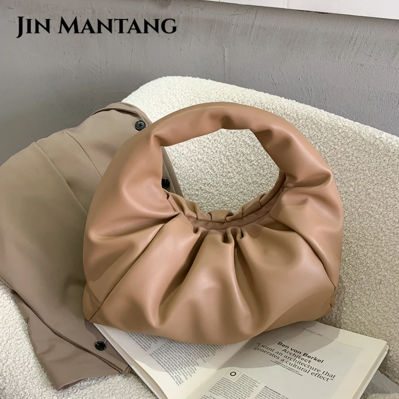 

Роскошные дизайнерские сумки для женщин 2022, сумки-тоут через плечо, модные складные мягкие дамские сумочки, клатч, сумка