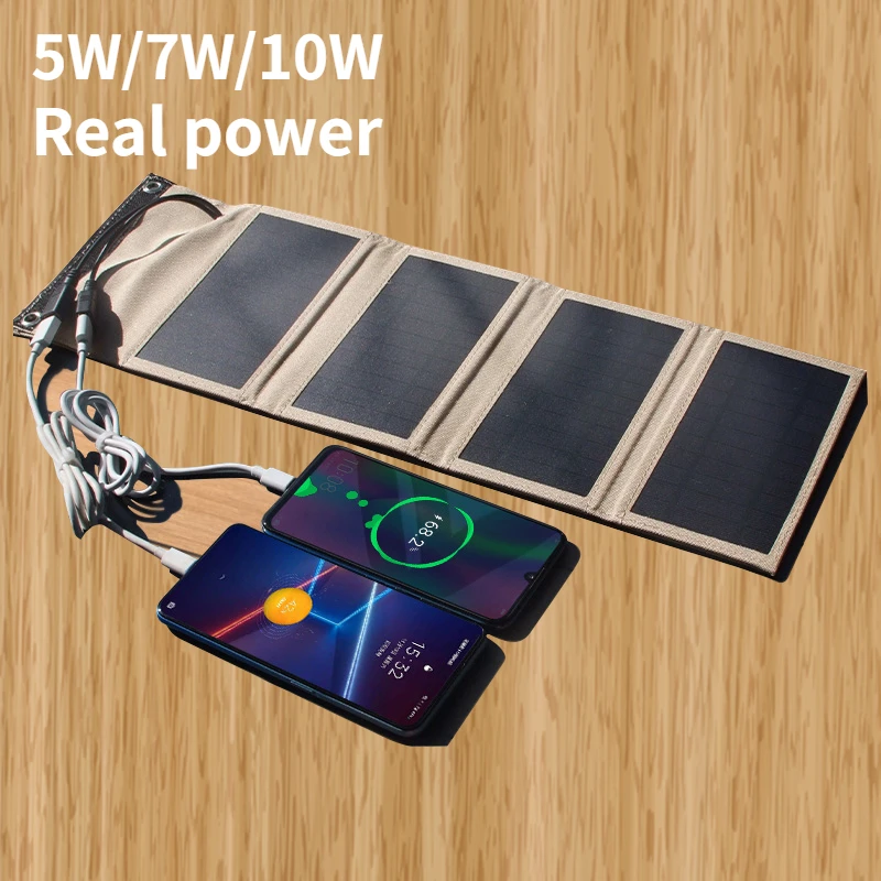 Power Bank Portable Battery Charger  5v 5w 7w 10w Usb Portable Tourist Cells Phone Camping Outdoor Hiking Fishing