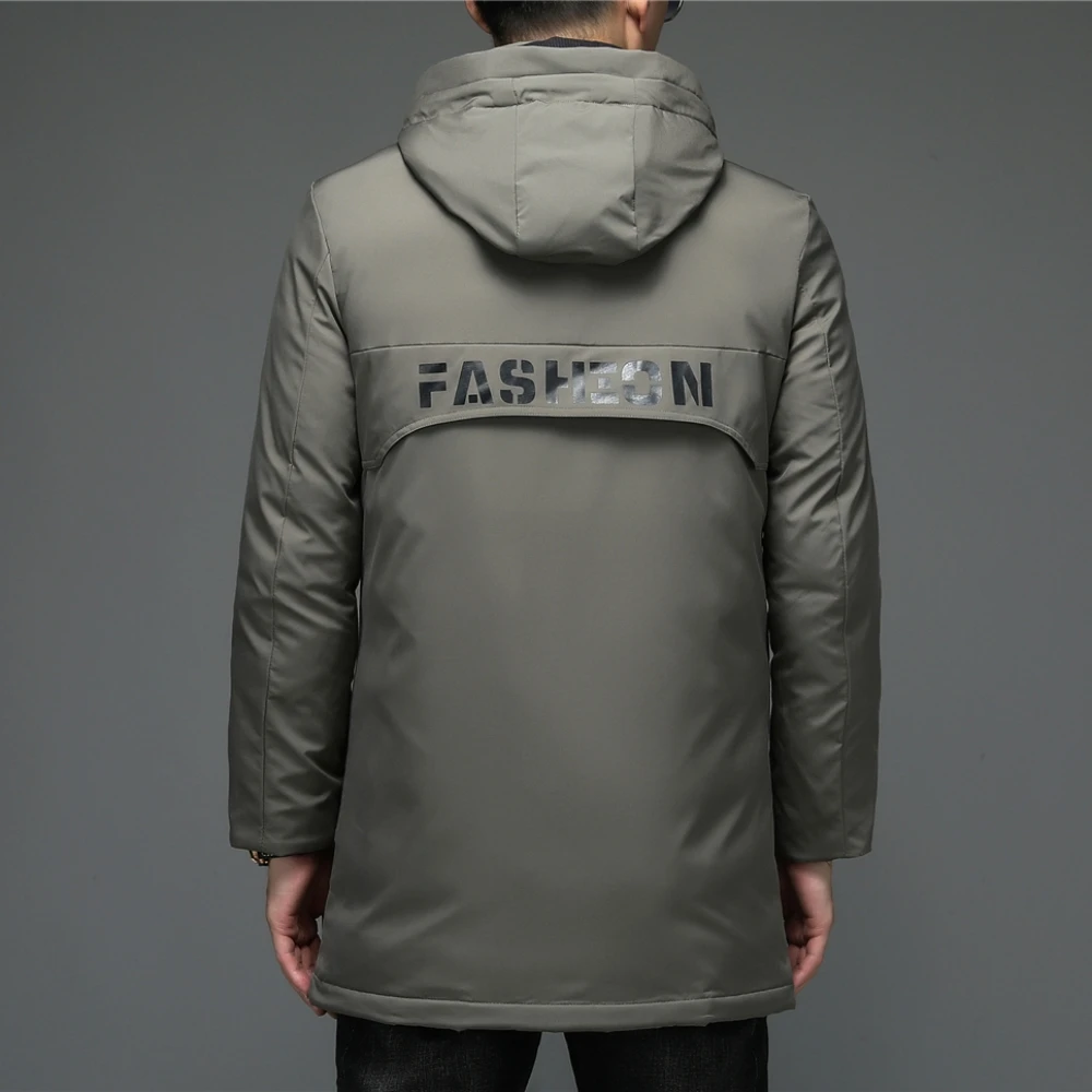 COODRONY Brand Thick Warm Long Parkas Men's Winter Jackets Hooded Coat Men Clothing Fashion Streetwear Windproof Overcoats Z8146