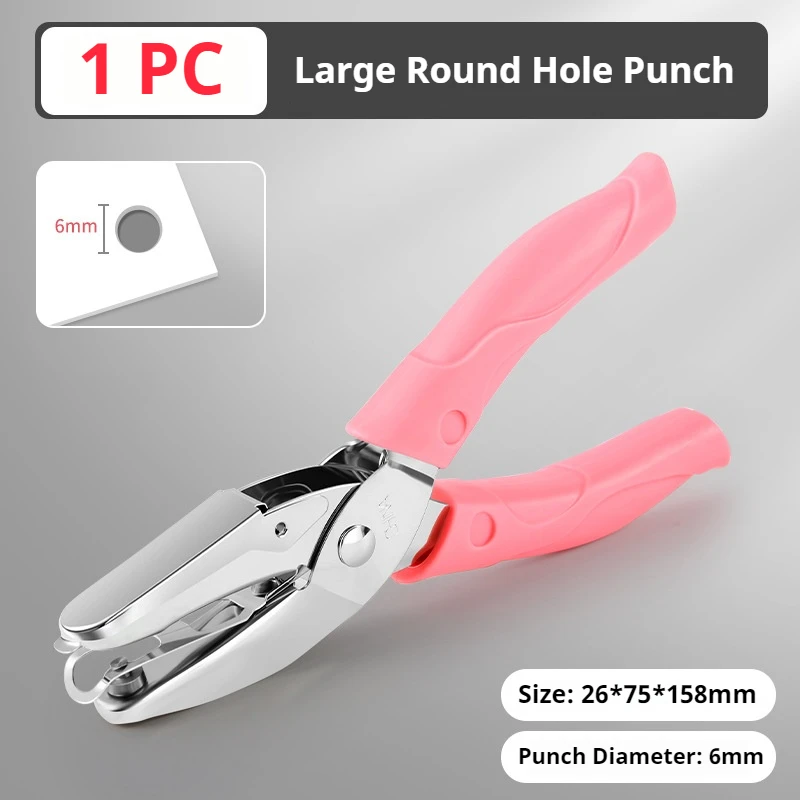 

Ручной дырокол для бумаги Single Hole Puncher