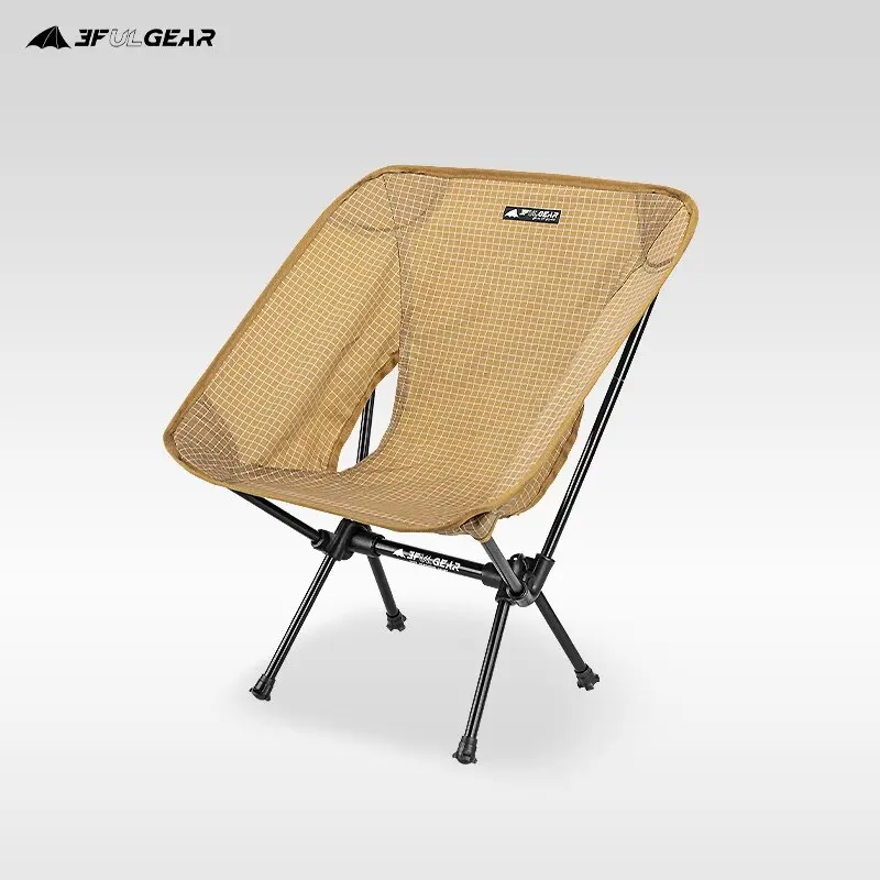 

Портативный складной ультралегкий стул 3F UL GEAR, дорожное уличное кресло для кемпинга, рыбалки, стул Moon, офисные и домашние принадлежности, ме...