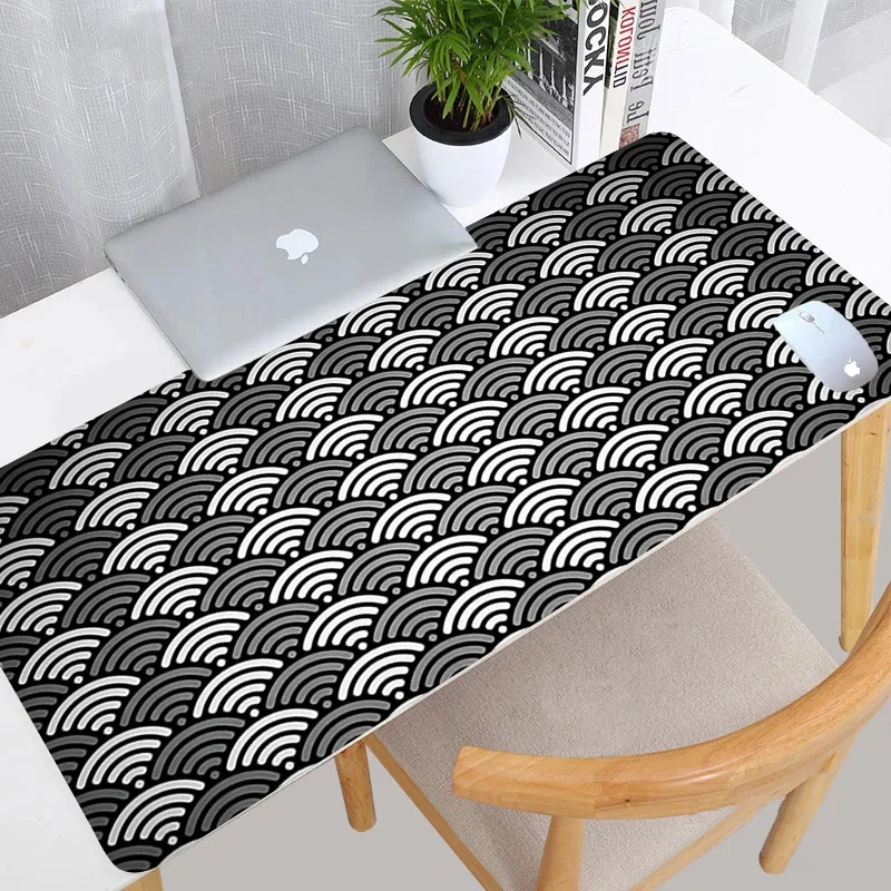 Большой коврик для мыши с аниме «Великая волна»