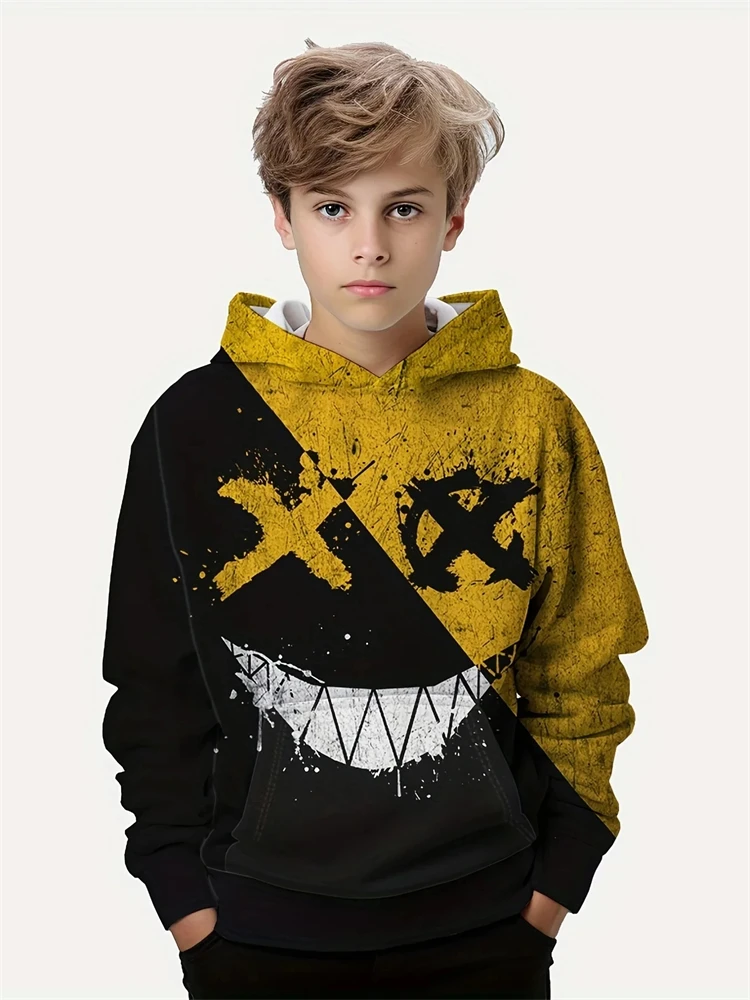 Детские Модные Толстовки И Свитшоты Для Мальчиков — Повседневные Пуловеры С