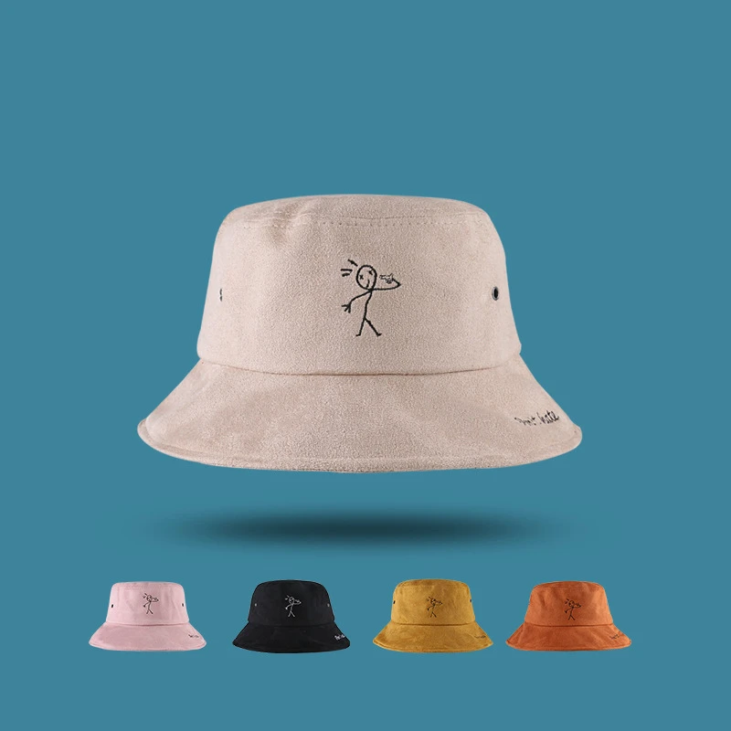 

Unisex Bucket Hat Solid Color Outdoor Fishing Cap Women Men Sunscreen Hats Fisherman Caps Seaside Beach Hat Sun Visor Hats