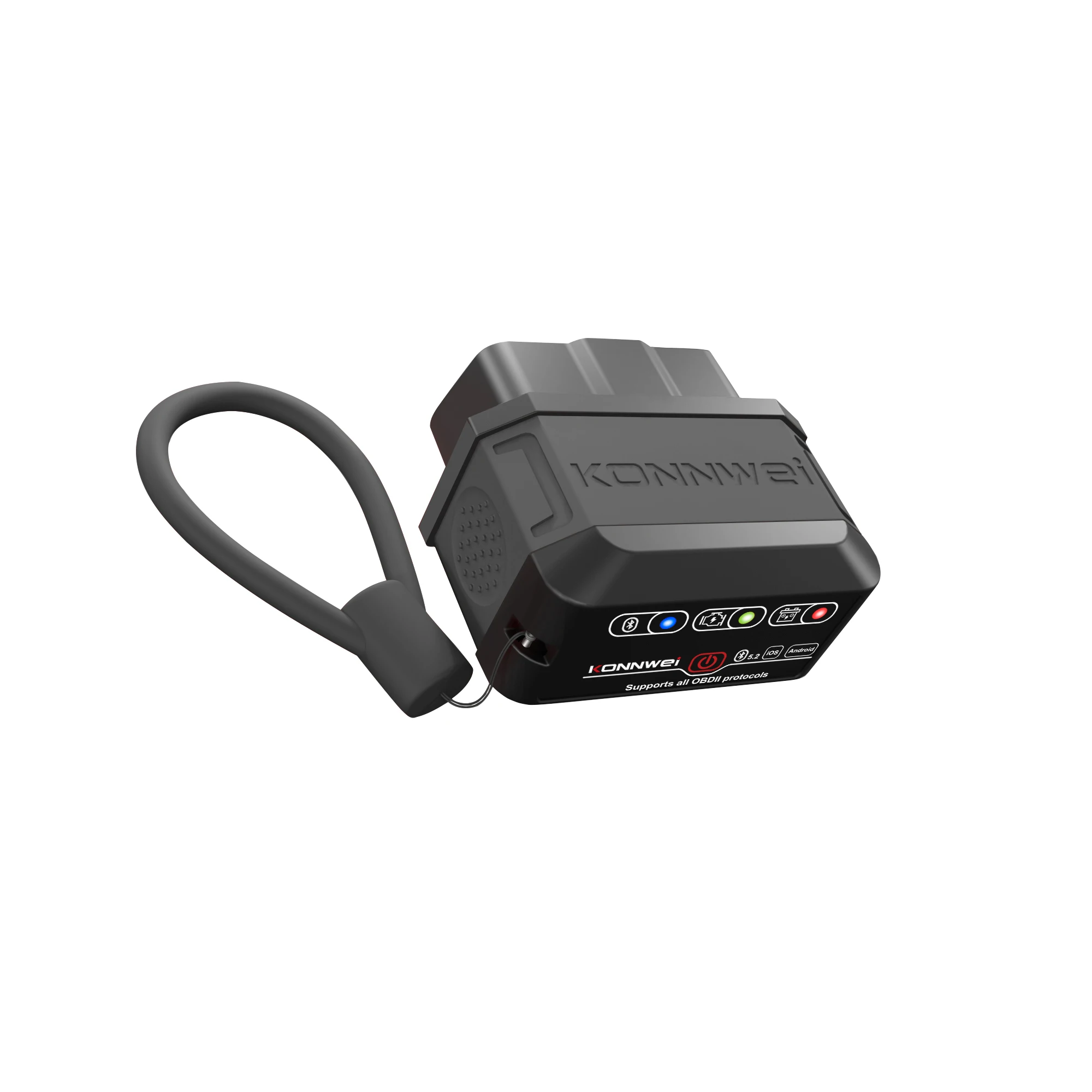 

KONNWEI KW906 ELM327 V1.5 OBD2 сканеры Bluetooth 5,0 для Android/IOS ELM 327 OBD 2 автомобильный диагностический инструмент считыватель кодов Pic18F25K80