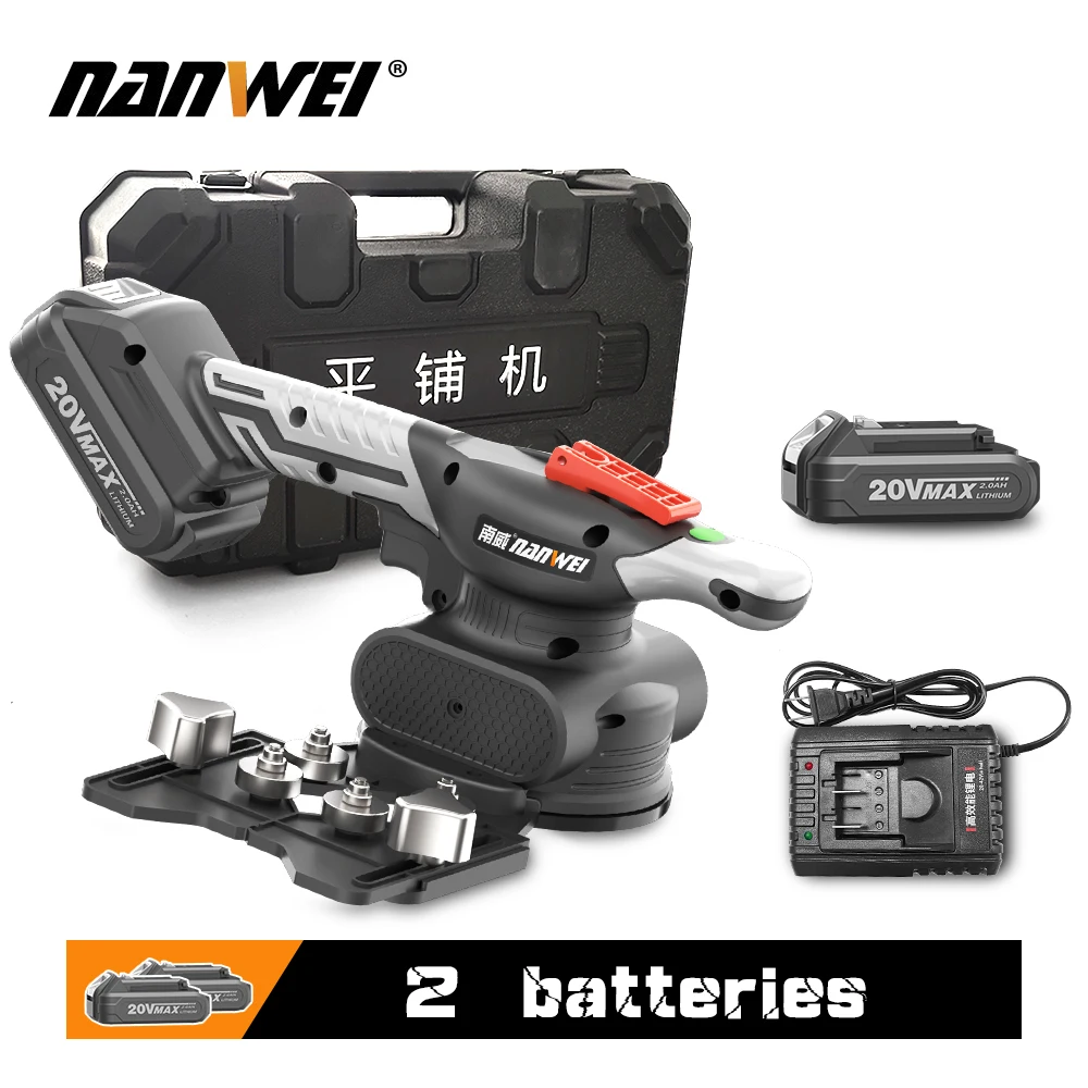 

NANWEI Professional Wireless Tile Leveling Machine Tile Floor Portable Power Tool Battery Wall Tile Vibration Leveling Tools