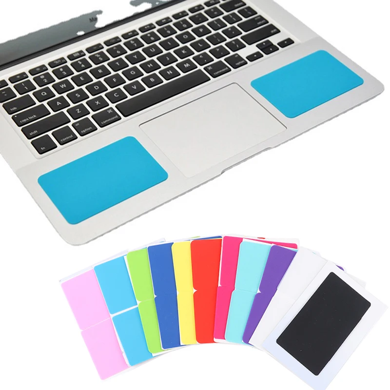 

2 Pcs Colorful Laptop Keyboard Touch Pad Wrist Rest Mat Touch Bar Wrist Pad Palm Rests Support Cushion Pad