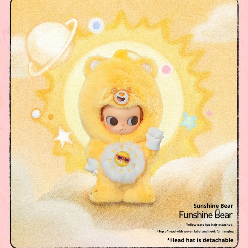Фото POP MART Zsiga Care Bears Series: Коллекционные фигурки-сюрпризы, милые плюшевые куклы-украшения, игрушки-подарки для детей (12 обычных, 1 скрытый стиль) №3