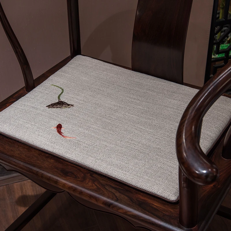 Китайская Подушка для стула подушки дивана из розового дерева искусственная