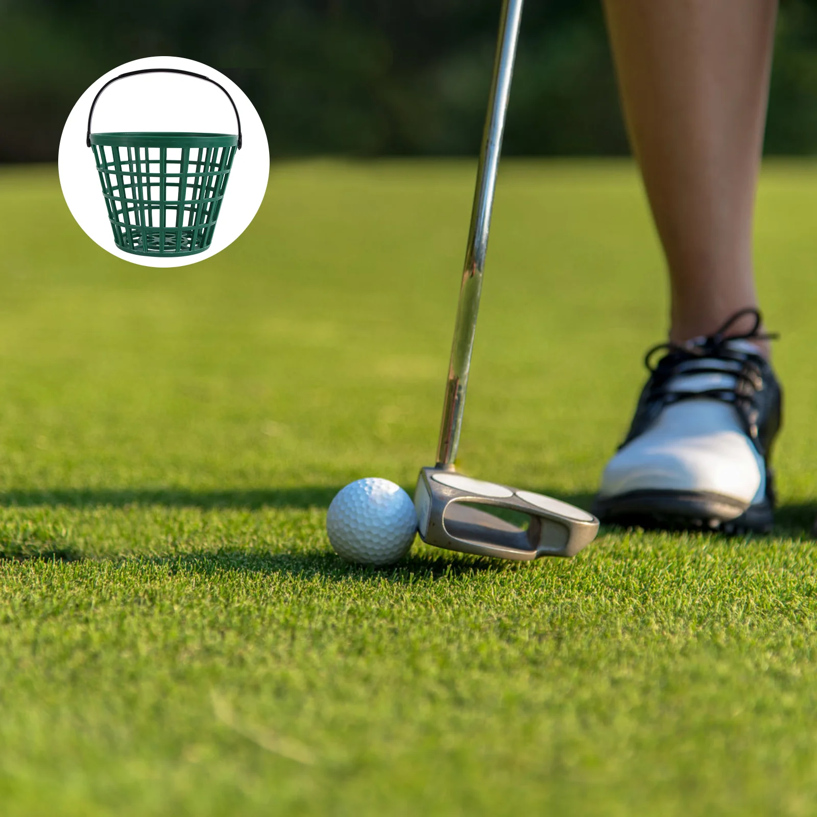 

Driving Range Baskets Golf Basket Golf Ball Holder Storage Bin Lid Plastic Golf Range Baskets Golf Ball Basket Storage Bins Lids