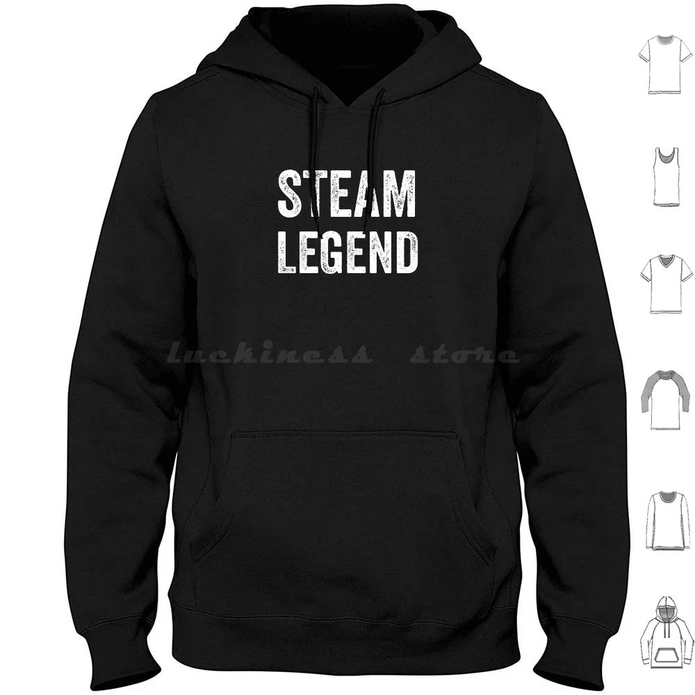 

Настольная игра Steam Legend, игрок и настольные игры, Подарочная толстовка с капюшоном Geek, хлопковая Паровая настольная игра с длинным рукавом, настольный игрок