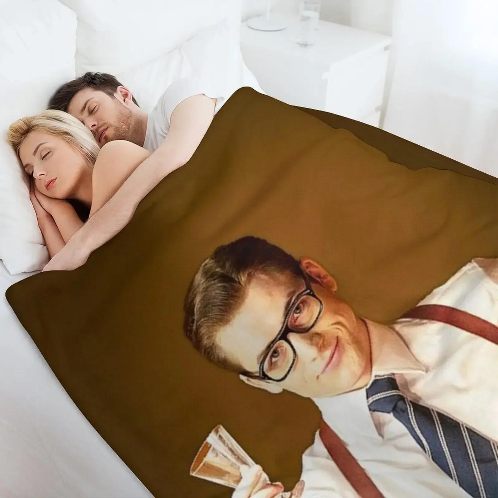 Пушистое одеяло Taron Egerton