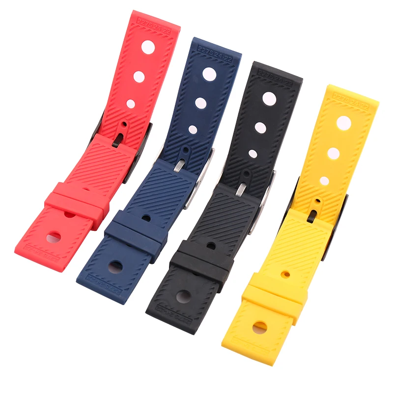 Watch accessories suitable for Breitling series rubber watchband men's and women's universal sports waterproof watchband