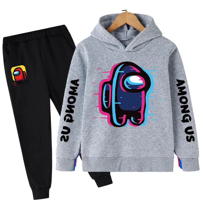 

Anime Between Us Hoodie + Pants Set Children's Clothing 4-14 Years Old Impersonator Sweatshirt Set Children's Clothing