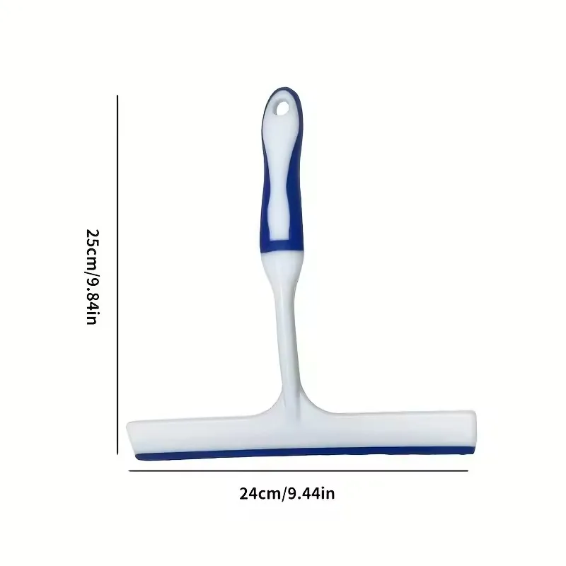 

Скребок для стекла синий