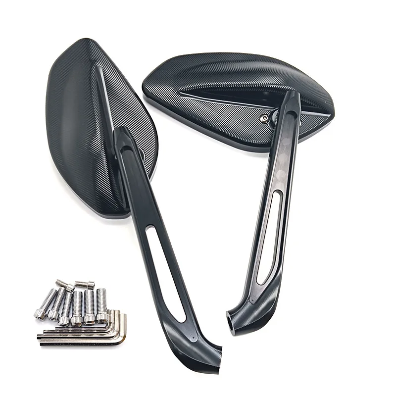 

Универсальное зеркало заднего вида для мотоцикла 8 мм 10 мм с большим углом обзора и высоким качеством для kawasaki suzuki honda yamaha Ducati BMW