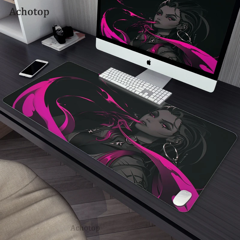 

900x400 Valorant anime girl rug the Virtuous TCG Mat Trading Card Game Mat CCG Playmat Anti-slip Rubber Mouse Pad Desk Play Mat