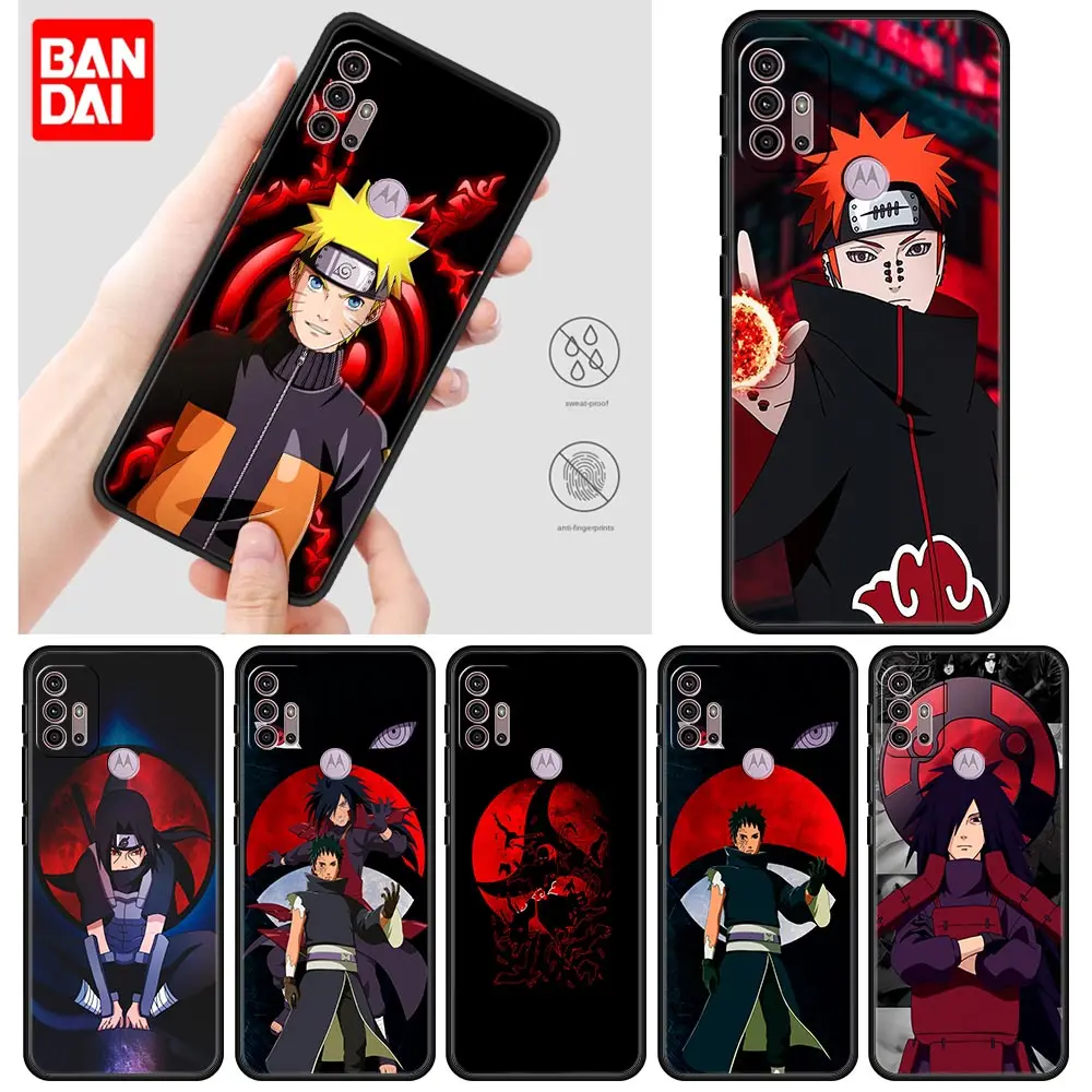 

Cover Case for Motorola G30 G31 G50 G60 G60S G8 G9 G200 Power Lite Plus Play 5G Official Casing Bag Naruto Uchiha Itachi Anime