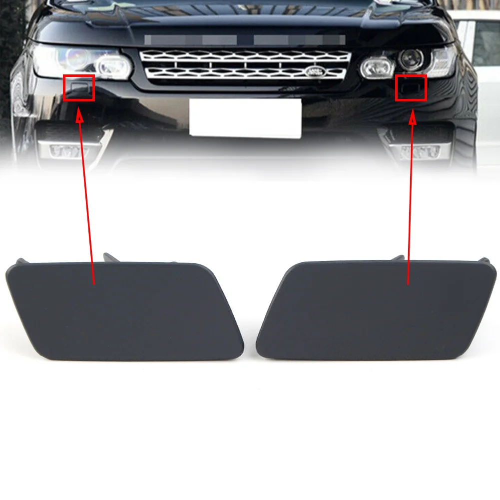 

1Pcs Left/Right Car Front Bumper Headlamp Washer Cover Cap For Range Rover Sport L494 2014 2015 2016 2017 LR045044/LR045045