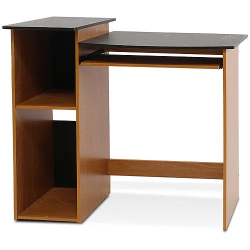

Многофункциональный компьютерный письменный стол POPTOP Econ коричневого цвета