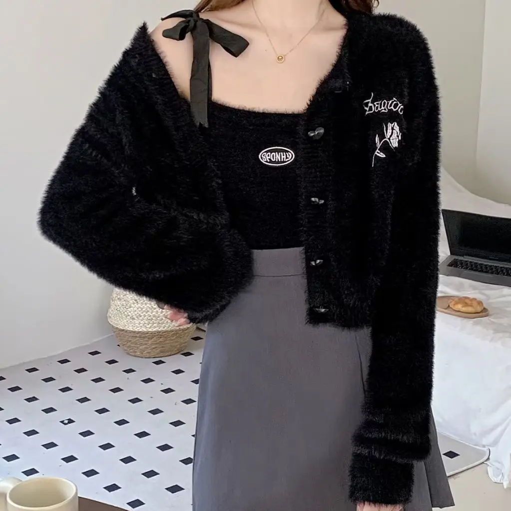 Gaganight женский комплект из двух предметов с бантом без бретелек на подтяжках