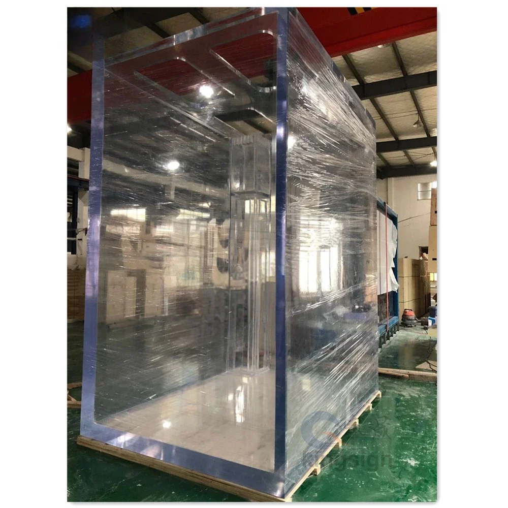 Акриловый стеклянный аквариум индивидуальный хорошее качество полностью