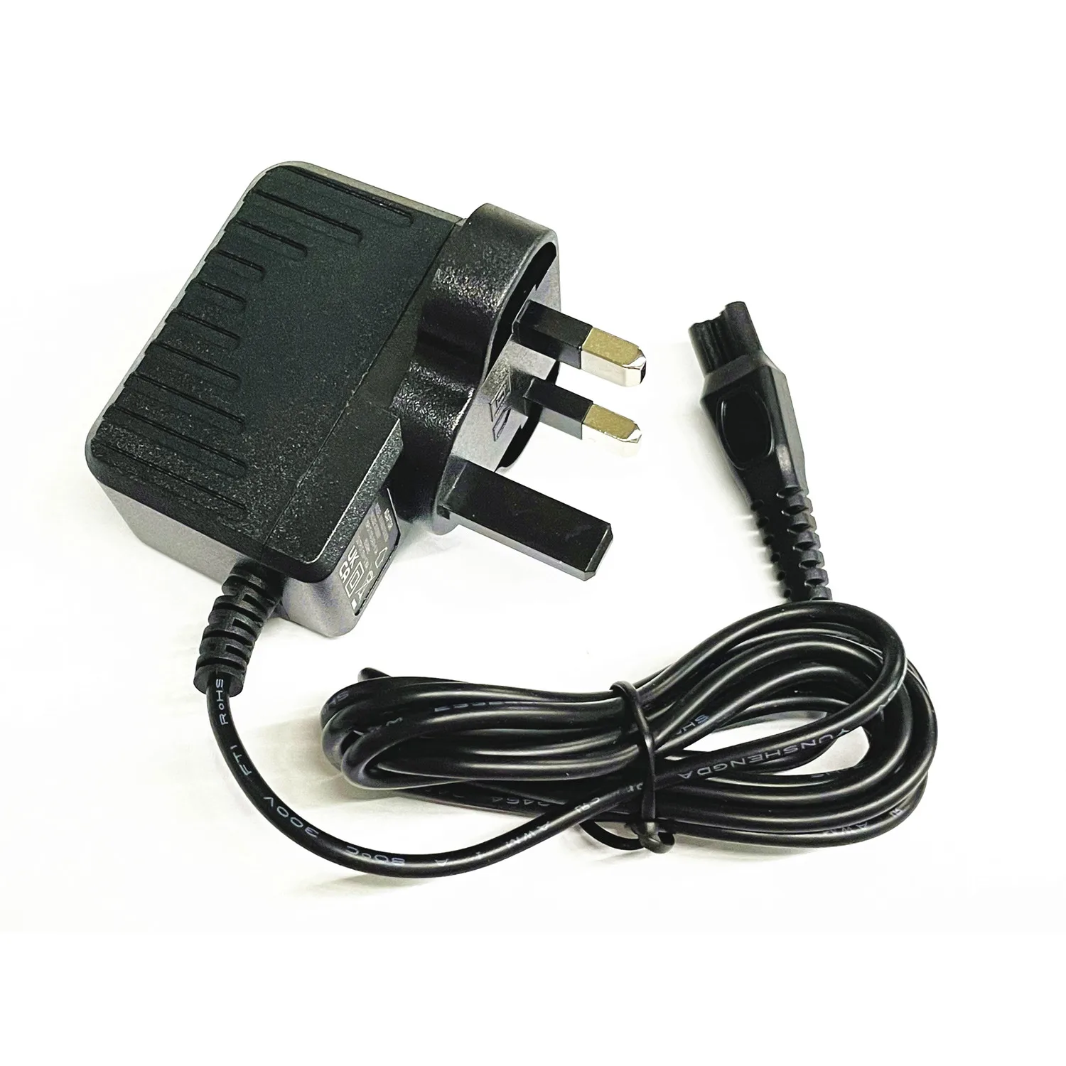 for Philips Shaver HQ8505 Charger Cable UK for Series 3000, 5000, 7000, 9000 Beard Trimmer S3233/52, S3333/54, S1332/41, BT5502