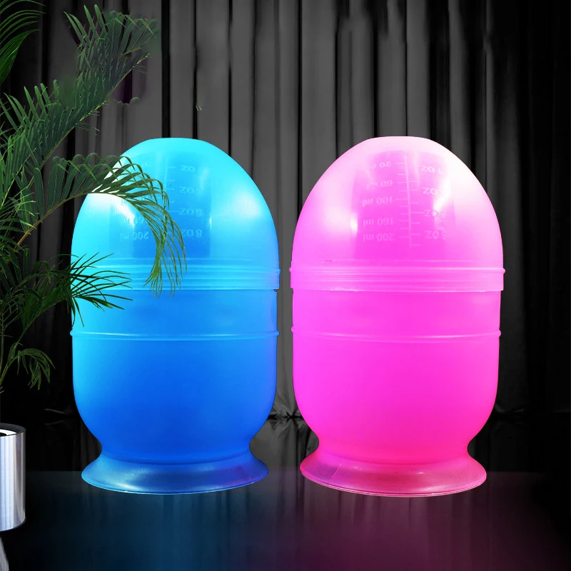 Цветная чашка для краски волос крем шейкер чашка-миксер с мерной шкалой окраска