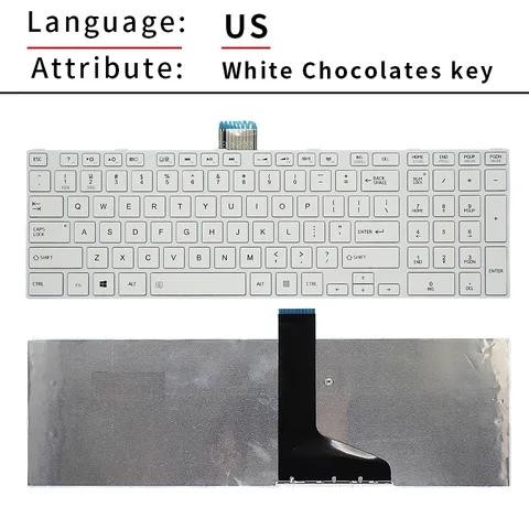 Черная клавиатура для ноутбука Toshiba Satellite C850 C850D C855 C855D L850 L850D L855 L855D L870 L870D P-11B96GB-528