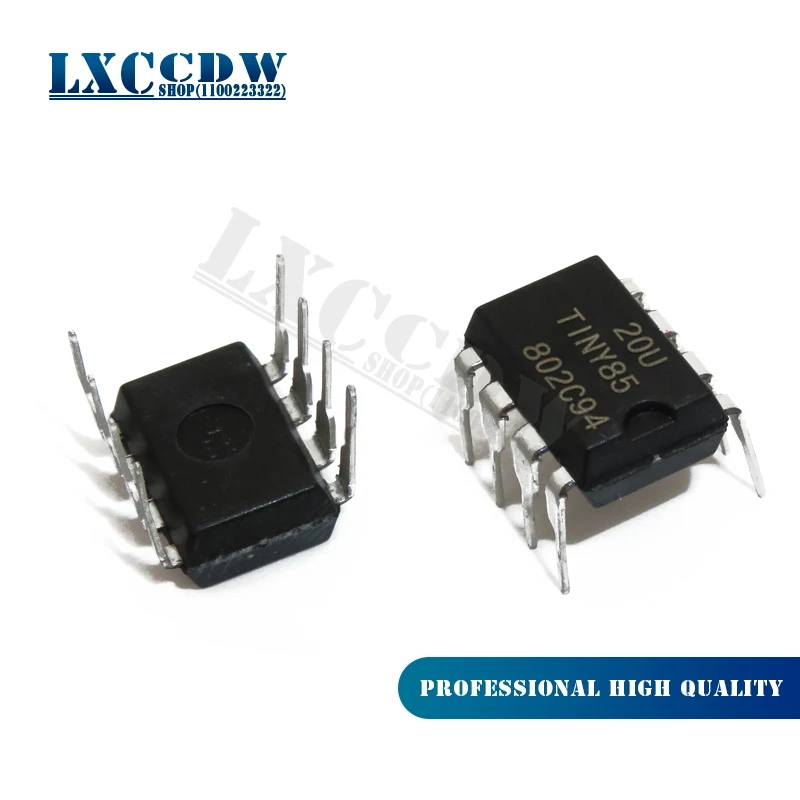 

10PCS ATTINY85-20PU DIP-8 ATTINY85 DIP8 85-20PU ATTINY85-20 DIP new and original