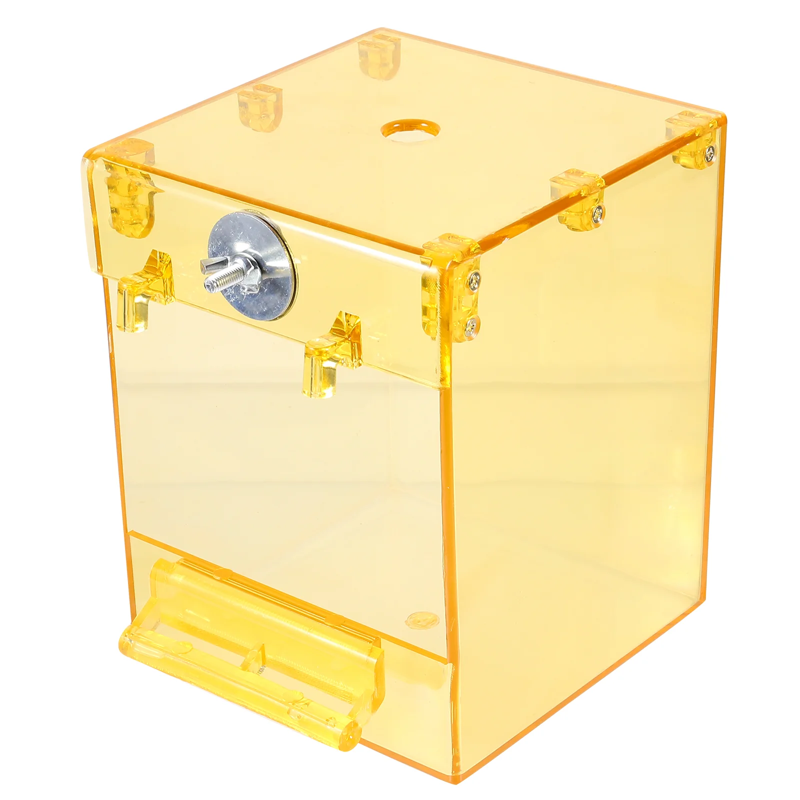

Bird Bath Cage Box Parrot Tub Bathtub Bowlbathing Shower Hanging Basin Indoor Acrylic Cube Case Pet Cockatiel Parakeets